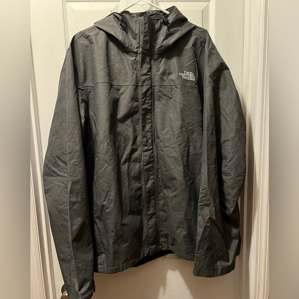 Men’s North Face rain jacket, XXL